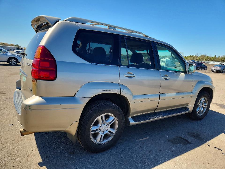 2003 Lexus Gx VIN JTJBT20X530001476 COPART salvage auction — MINOR DENT/SCRATCHES, Nj - Certificate Of Title, sold $3,300 on 2026-07-06 (photo 3)