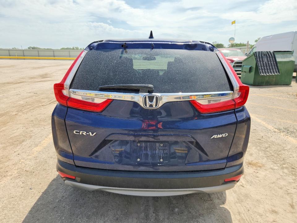 2018 Honda Cr-v VIN 7FARW2H83JE085340 COPART salvage auction — FRONT END, Id - Salvage Certificate Of Title, sold $7,100 on 2026-07-15 (photo 6)