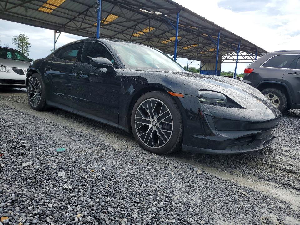 2022 Porsche Taycan VIN WP0AA2Y19NSA12219 COPART salvage auction — REAR END, Ga - Cert Of Title-Salvage, sold $30,500 on 2026-07-09 (photo 4)