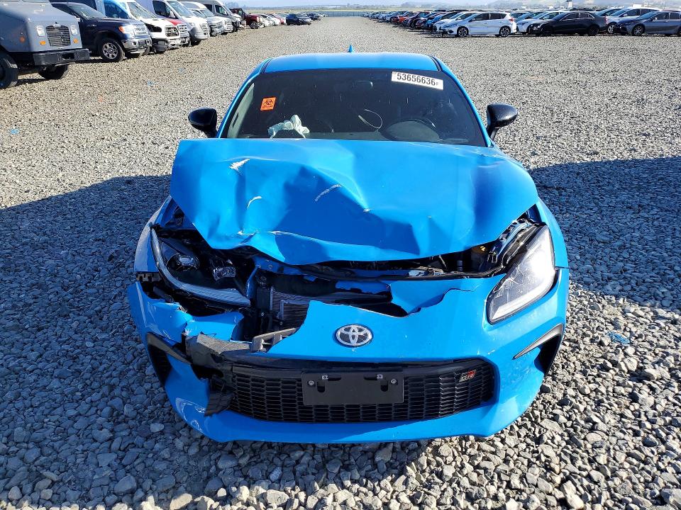 2023 Toyota Gr 86 VIN JF1ZNBF16P8750461 COPART salvage auction — FRONT END, Ca - Salvage Certificate, sold $6,100 on 2026-07-02 (photo 5)