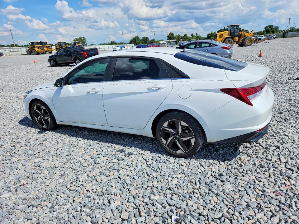 2021 Hyundai Elantra VIN 5NPLN4AG7MH021907 COPART salvage auction — WATER/FLOOD, Fl - Certificate Of Destruction, sold $5,900 on 2026-07-02 (photo 2)