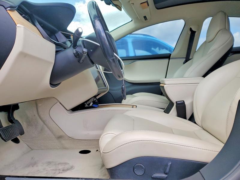 2018 Tesla Model s VIN 5YJSA1E23JF276987 COPART salvage auction — REAR END, Ca - Salvage Certificate, sold $6,300 on 2026-07-08 (photo 7)