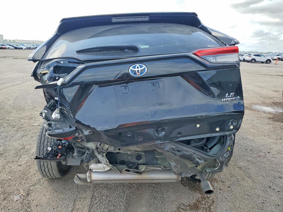 2024 Toyota Rav4 hybrid VIN 2T3LWRFV2RW222390 COPART salvage auction — REAR END, Tx - Certificate Of Title, sold $10,100 on 2026-07-02 (photo 6)