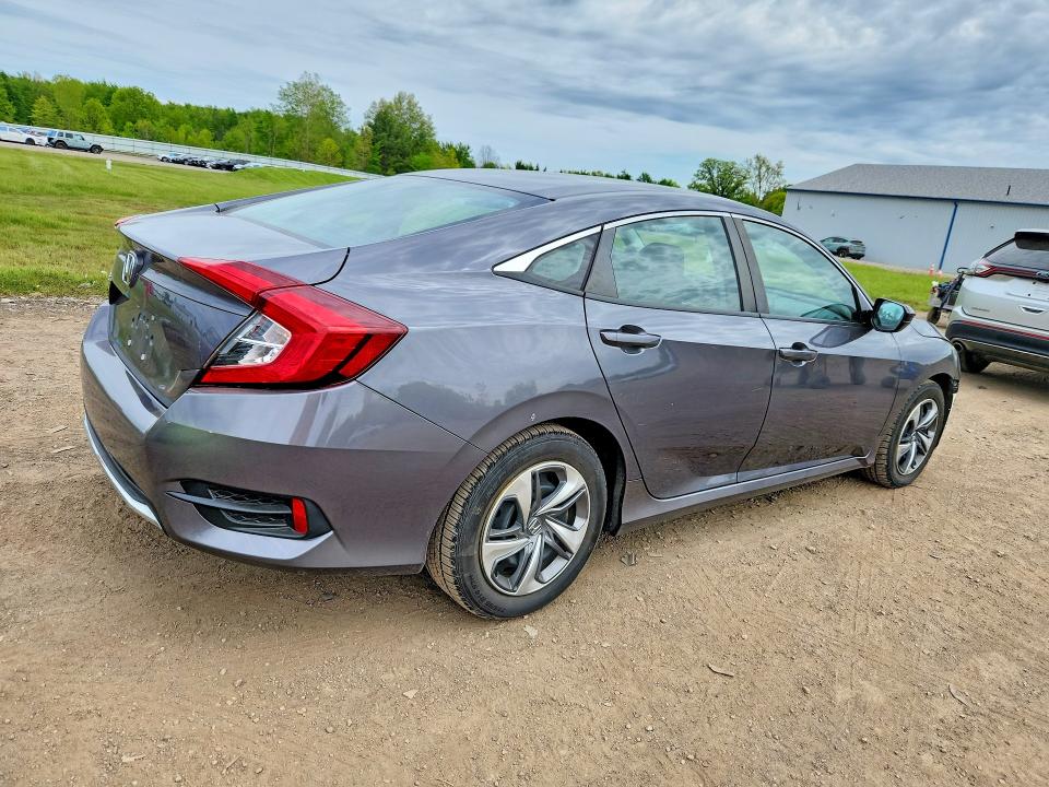 2019 Honda Civic VIN 2HGFC2F63KH526325 COPART salvage auction — FRONT END, Oh - Cert Of Title-Salvage, sold $5,800 on 2026-07-02 (photo 3)