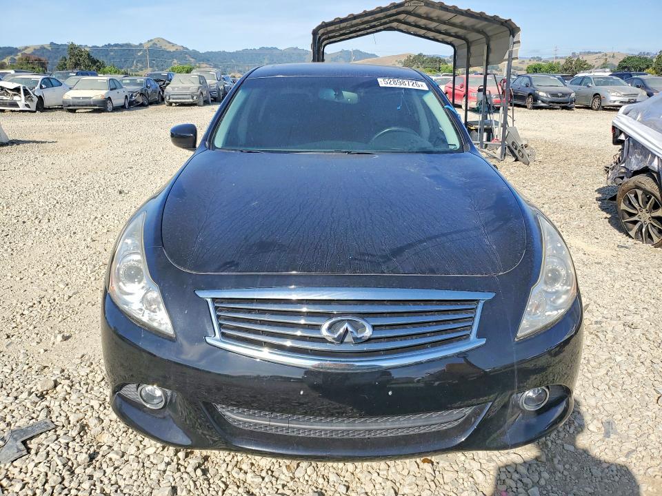2013 Infiniti G VIN JN1CV6AP4DM306603 COPART salvage auction — SIDE, Ca - Salvage Certificate, sold $1,450 on 2026-07-23 (photo 5)