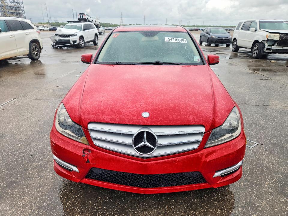 2012 Mercedes-benz VIN WDDGF4HBXCR203980 COPART salvage auction — MINOR DENT/SCRATCHES, La - Certificate Of Title (P), sold $650 on 2026-07-07 (photo 5)