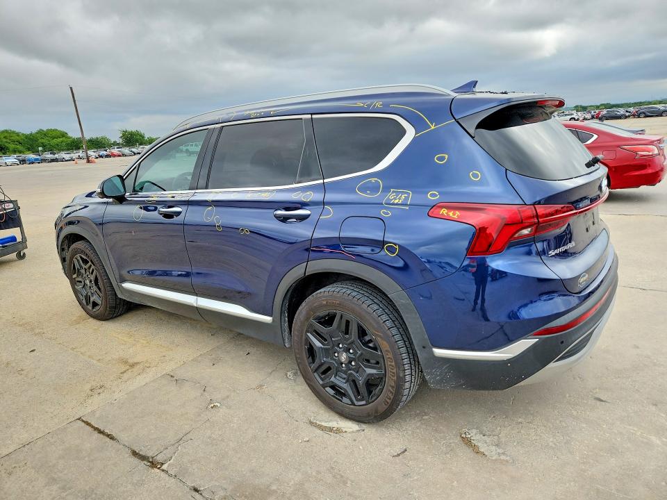 2022 Hyundai VIN 5NMS44AL3NH376910 COPART salvage auction — HAIL, Tx - Certificate Of Title, sold $7,200 on 2026-07-09 (photo 2)