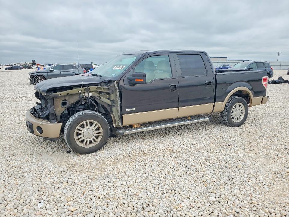 2013 Ford F-150 VIN 1FTFW1CT8DFD25664 COPART salvage auction — FRONT END, Tx - Salvage Vehicle Title, sold $5,100 on 2026-07-02 (photo 1)