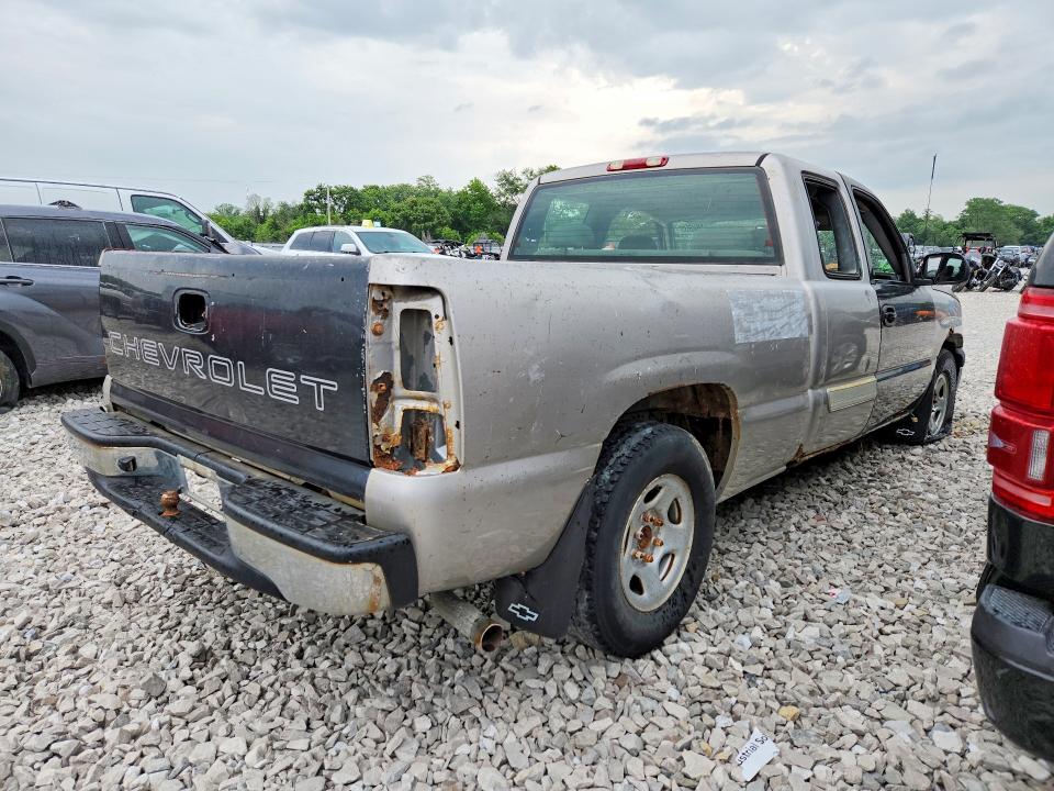 2004 Chevrolet Silverado VIN 2GCEC19V141373981 COPART salvage auction — ALL OVER, VA - CERT OF TITLE - SALVAGE, sold $200 on 2026-07-24 (photo 3)