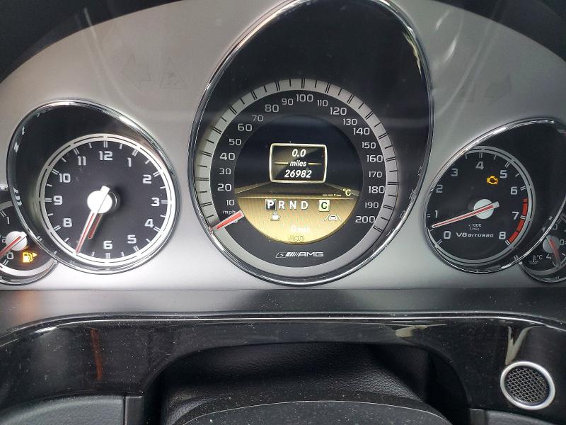 2012 Mercedes-benz E-klasse VIN WDDHF7EB9CA562987 COPART salvage auction — FRONT END, Il - Salvage Certificate, sold $13,800 on 2026-07-28 (photo 9)