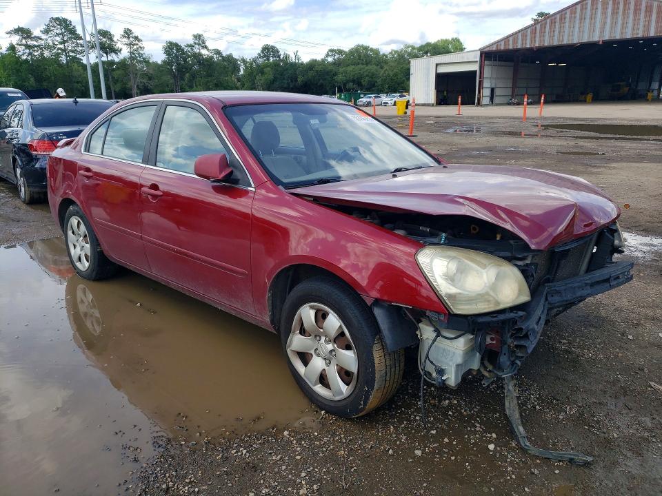 2008 Kia Optima VIN KNAGE123385259199 COPART salvage auction — FRONT END, Ks - Non Public Clean Title, sold $250 on 2026-07-10 (photo 4)