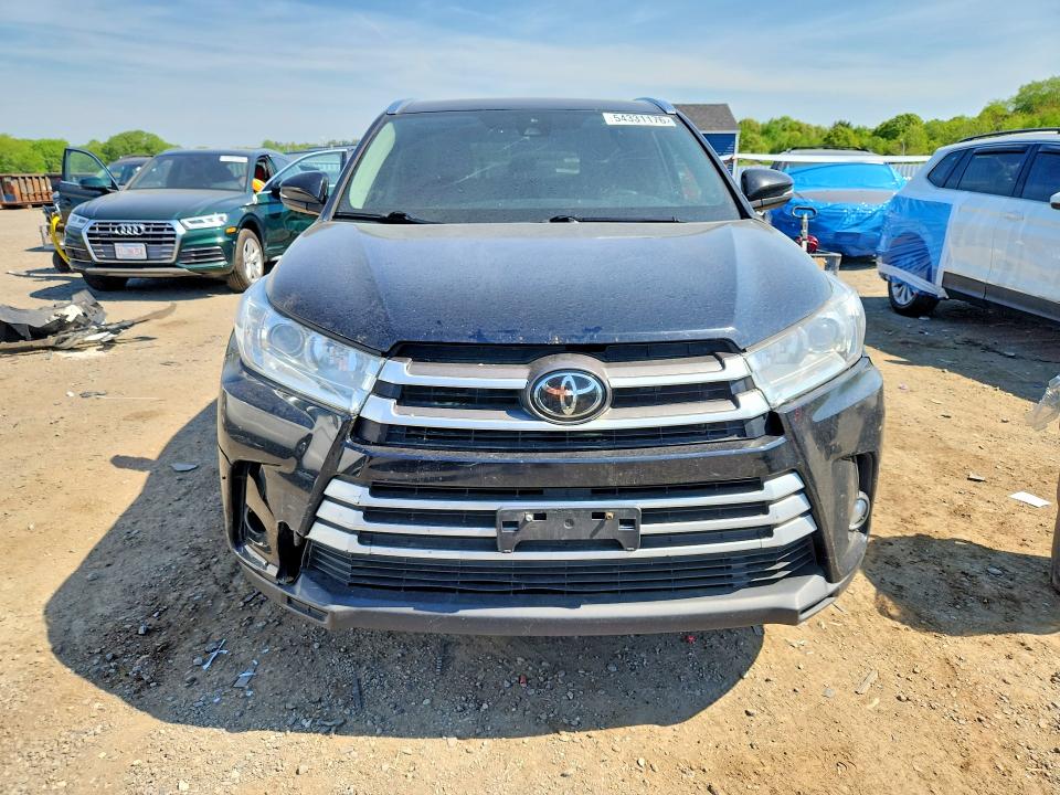 2019 Toyota VIN 5TDJZRFH3KS584440 COPART salvage auction — FRONT END, Ma - Cert Of Title-Salvage, sold $8,000 on 2026-07-22 (photo 5)