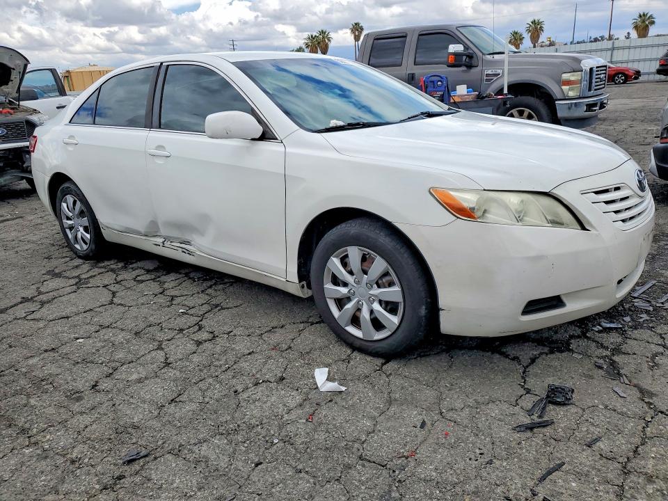 2007 Toyota Camry VIN 4T1BE46K37U525904 COPART salvage auction — SIDE, CA - SALVAGE CERTIFICATE, sold $725 on 2026-07-02 (photo 4)