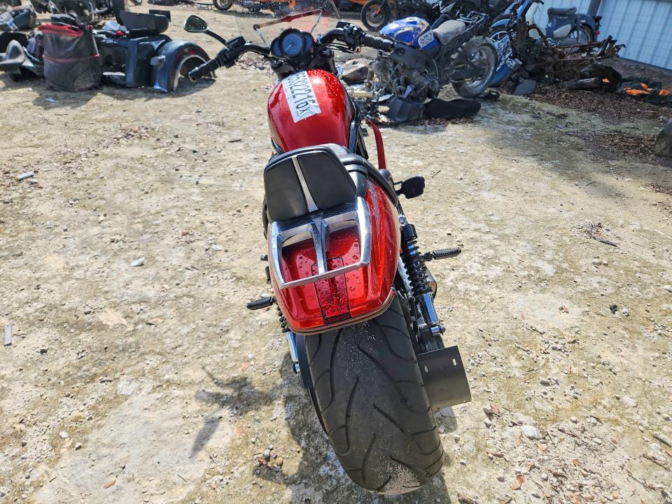 2014 Harley-davidson Night rod special VIN 1HD1HHH13EC804659 COPART salvage auction — SIDE, Fl - Cert Of Title Slvg Rebuildable, sold $6,400 on 2026-07-09 (photo 4)