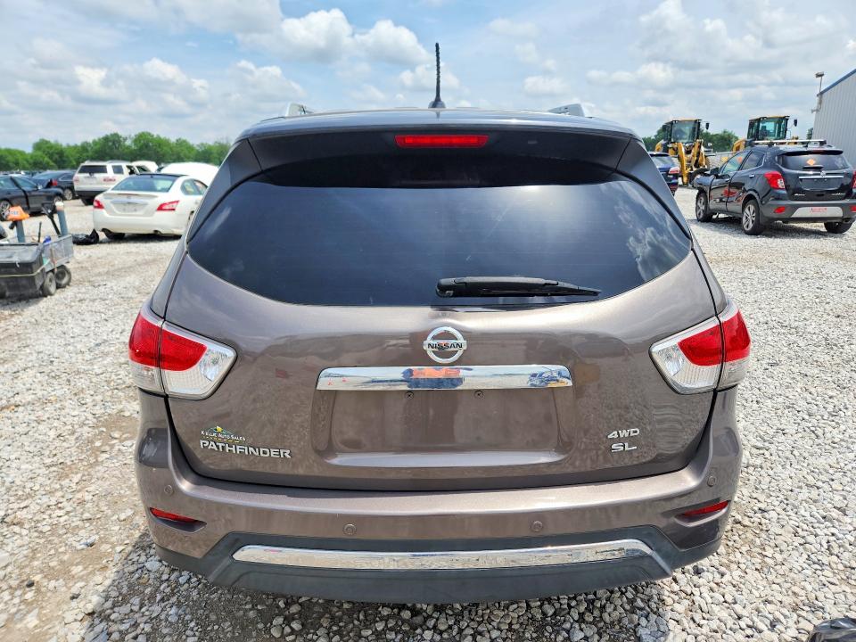 2013 Nissan Pathfinder VIN 5N1AR2MN9DC671288 COPART salvage auction — FRONT END, Oh - Certificate Of Title, sold $500 on 2026-07-02 (photo 6)
