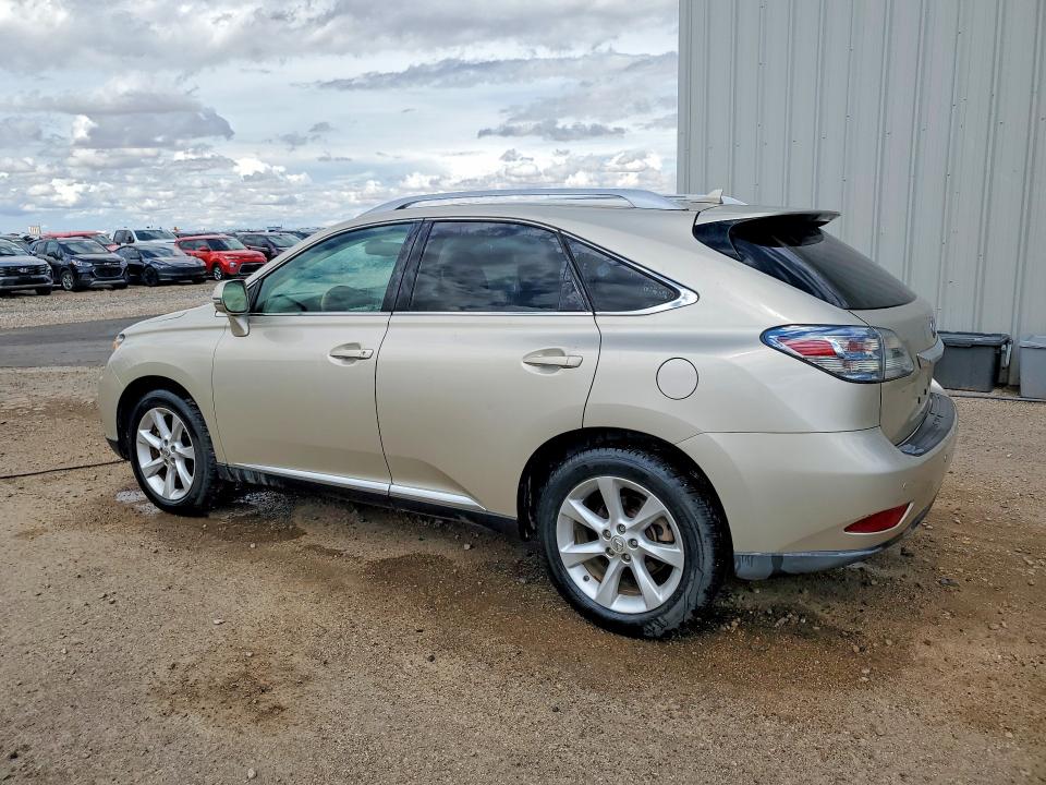 2011 Lexus Rx VIN 2T2ZK1BA3BC047668 COPART salvage auction — MINOR DENT/SCRATCHES, Tx - Certificate Of Title, sold $5,800 on 2026-07-09 (photo 2)