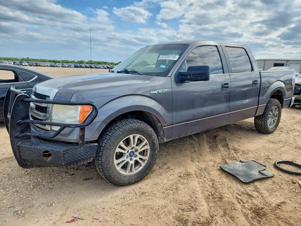 2013 Ford F-150 VIN 1FTEW1CM1DKE16173 COPART salvage auction — SIDE, Tx - Certificate Of Title, sold $1,800 on 2026-07-02 (photo 1)