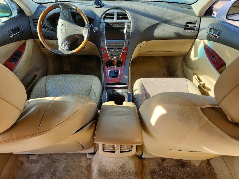 2007 Lexus ES VIN JTHBJ46G372111575 COPART salvage auction — FRONT END, Tn - Salvage Certificate, sold $575 on 2026-07-30 (photo 8)