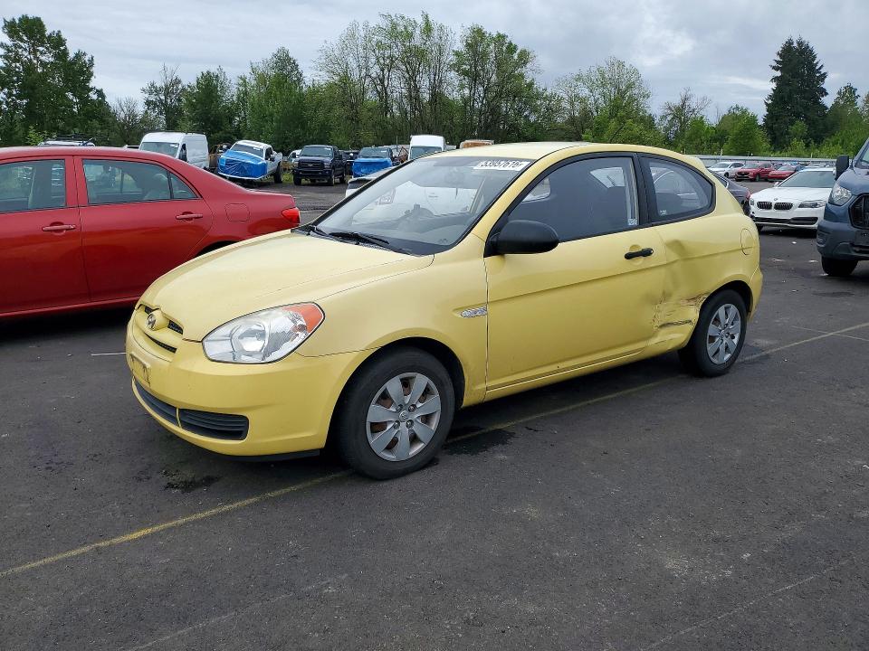 2008 Hyundai Accent VIN KMHCM36C58U102947 COPART salvage auction — SIDE, Or - Salvage Title Certificate, sold $1,150 on 2026-07-06 (photo 1)