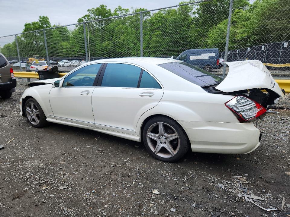2010 Mercedes-benz S class VIN WDDNG8GB3AA316193 COPART salvage auction — FRONT END, MD - CERT OF SALVAGE > 75% DAMAGE (P), sold $950 on 2026-07-10 (photo 2)