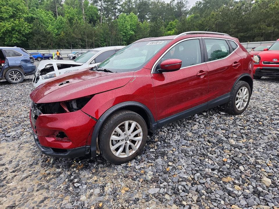 2022 Nissan Rogue VIN JN1BJ1BV1NW349437 COPART salvage auction — FRONT END, GA, sold $1,600 on 2026-07-28 (photo 1)
