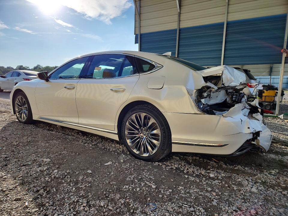 2023 Lexus Ls VIN JTHD51FF4P5018081 COPART salvage auction — REAR END, Ga - Cert Of Title-Salvage, sold $16,500 on 2026-07-14 (photo 2)