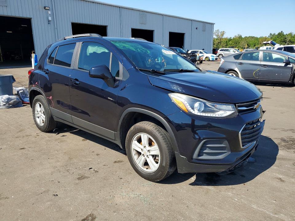2021 Chevrolet VIN KL7CJPSB4MB351664 COPART salvage auction — FRONT END, Fl - Certificate Of Destruction, sold $1,350 on 2026-07-20 (photo 3)