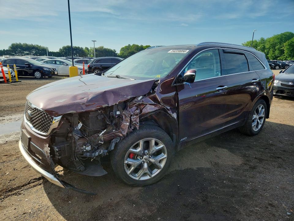 2017 Kia VIN 5XYPKDA57HG316186 COPART salvage auction — FRONT END, Ma - Cert Of Title-Salvage, sold $3,150 on 2026-07-02 (photo 1)