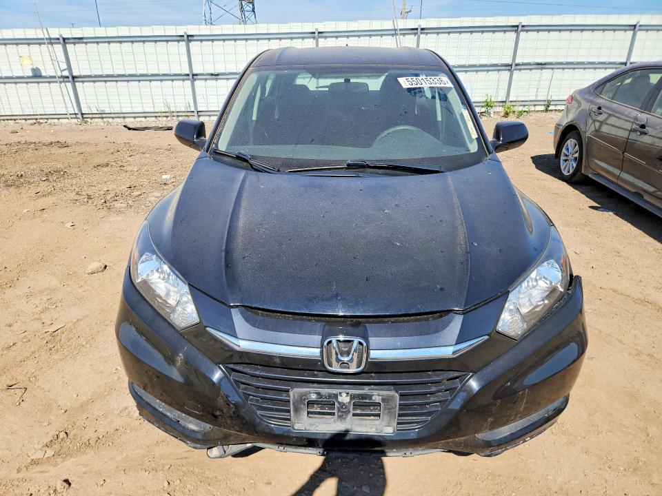 2017 Honda Hr-v VIN 3CZRU6H37HG705313 COPART salvage auction — FRONT END, Il - Salvage Certificate, sold $5,300 on 2026-07-23 (photo 5)