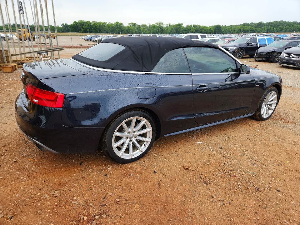 2015 Audi A5 VIN WAUMFAFH4FN009702 COPART salvage auction — FRONT END, AL - CERT OF TITLE-SALVAGE TITLE, sold $1,150 on 2026-07-08 (photo 3)