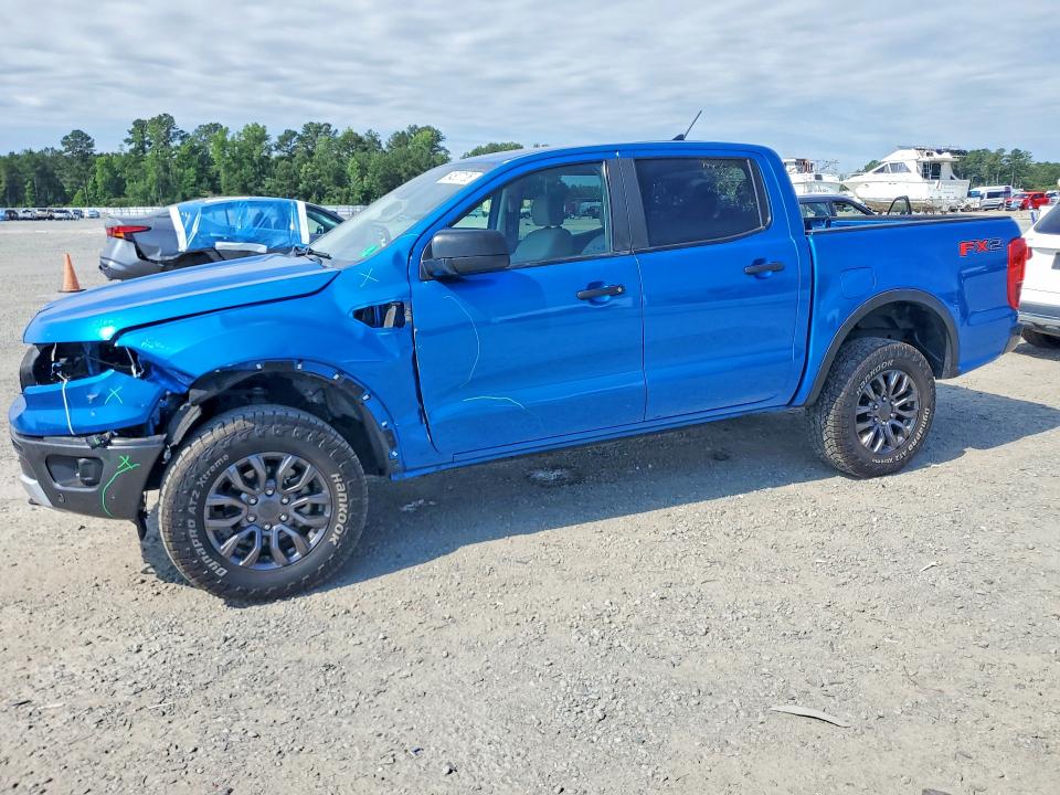 2021 Ford Ranger VIN 1FTER4EH7MLD57133 — COPART salvage auction photo