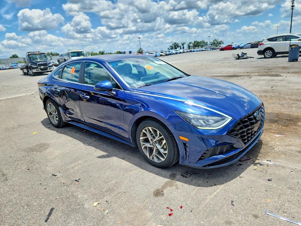 2020 Hyundai VIN 5NPEF4JA1LH012393 COPART salvage auction — SIDE, Fl - Cert Of Title Slvg Rebuildable, sold $3,600 on 2026-07-15 (photo 4)