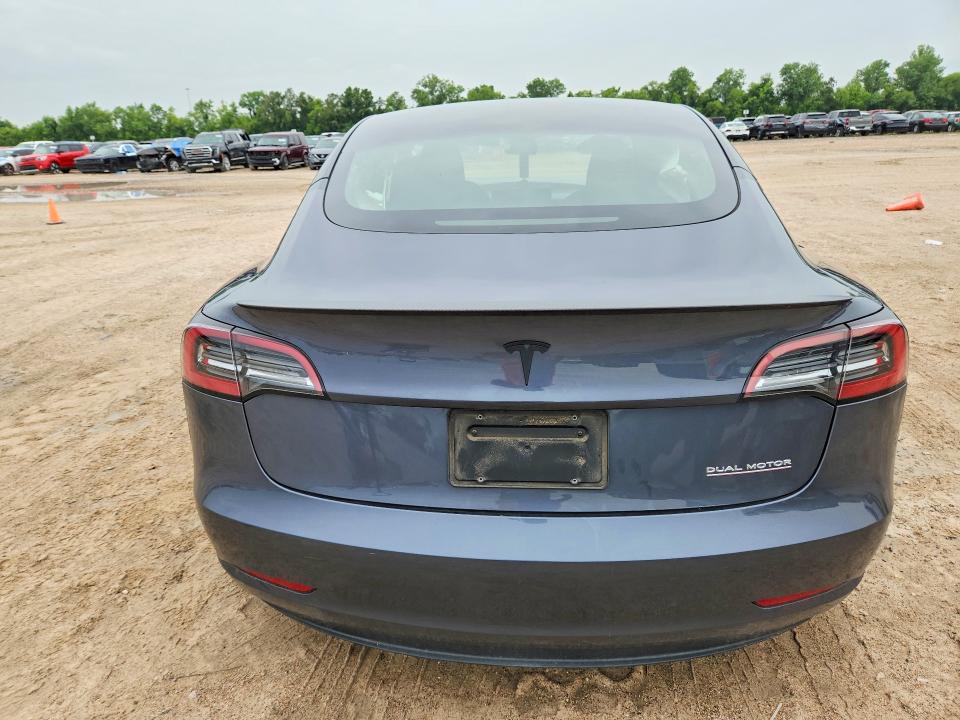 2023 Tesla VIN 5YJ3E1EC8PF509904 COPART salvage auction — FRONT END, Tx - Salvage Vehicle Title, sold $2,700 on 2026-07-24 (photo 6)