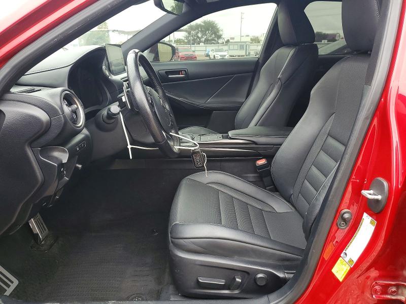 2022 Lexus Is VIN JTHGZ1B2XN5054228 COPART salvage auction — FRONT END, CA - SALVAGE CERTIFICATE, sold $13,500 on 2026-07-24 (photo 7)