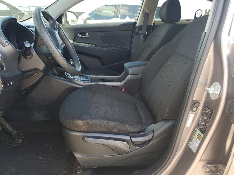 2012 Kia Sportage VIN KNDPB3A22C7283555 COPART salvage auction — REAR END, Fl - Cert Of Title Slvg Rebuildable, sold $2,400 on 2026-07-09 (photo 7)