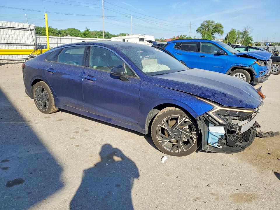 2025 Kia K5 VIN KNAG64J79S5294274 COPART salvage auction — FRONT END, Il - Salvage Certificate, sold $6,800 on 2026-07-10 (photo 4)