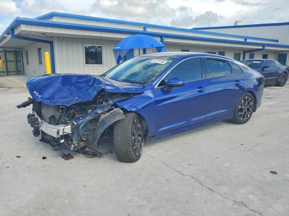 2025 Kia K5 VIN KNAG34J72S5275669 COPART salvage auction — FRONT END, Fl - Certificate Of Destruction, sold $4,750 on 2026-07-08 (photo 1)