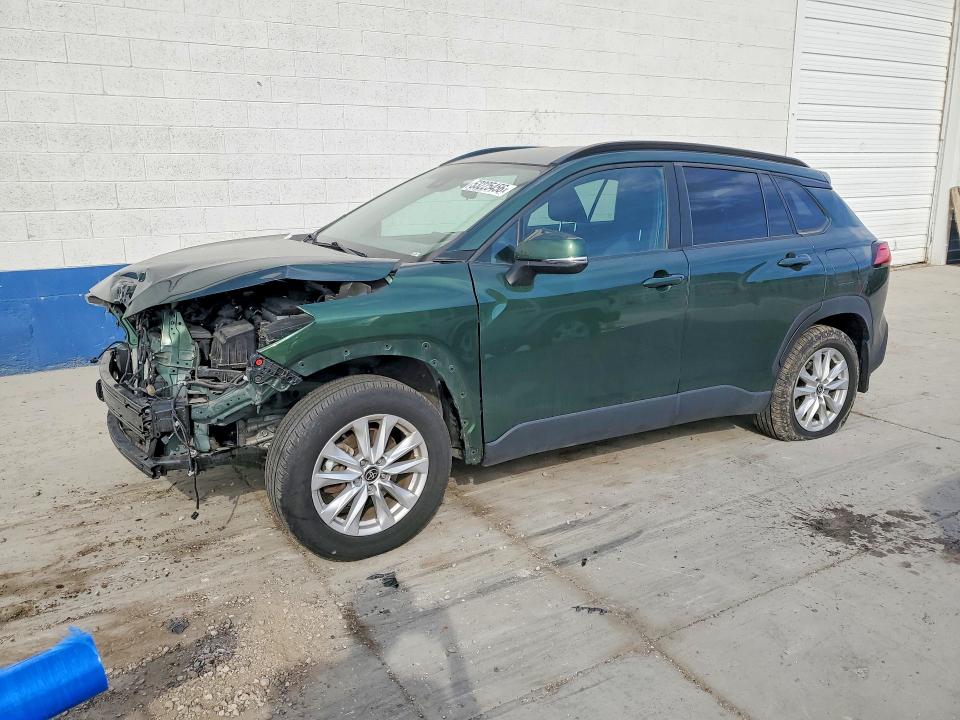 2022 Toyota Corolla cross VIN 7MUCAABGXNV026934 COPART salvage auction — FRONT END, Ut - Salvage Certificate, sold $8,500 on 2026-07-13 (photo 1)