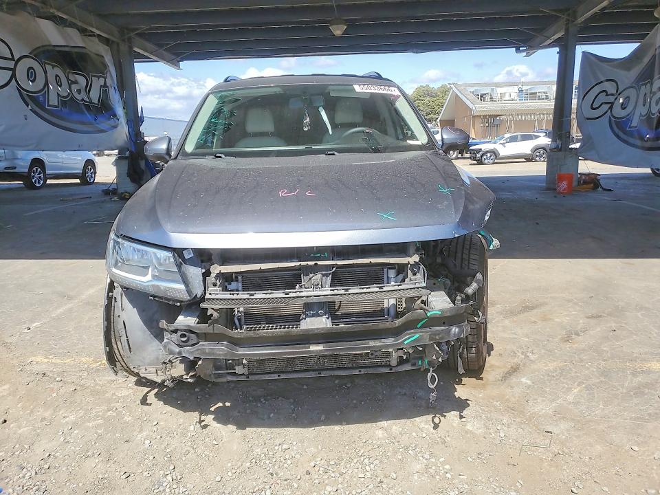 2018 Volkswagen Tiguan VIN 3VV3B7AX8JM002669 COPART salvage auction — FRONT END, CA - SALVAGE CERTIFICATE, sold $3,750 on 2026-07-02 (photo 5)