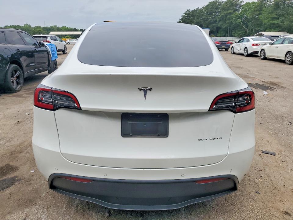 2022 Tesla Model y VIN 7SAYGDEE4NF423315 COPART salvage auction — FRONT END, GA - CERT OF TITLE-SALVAGE, sold $9,200 on 2026-07-10 (photo 6)