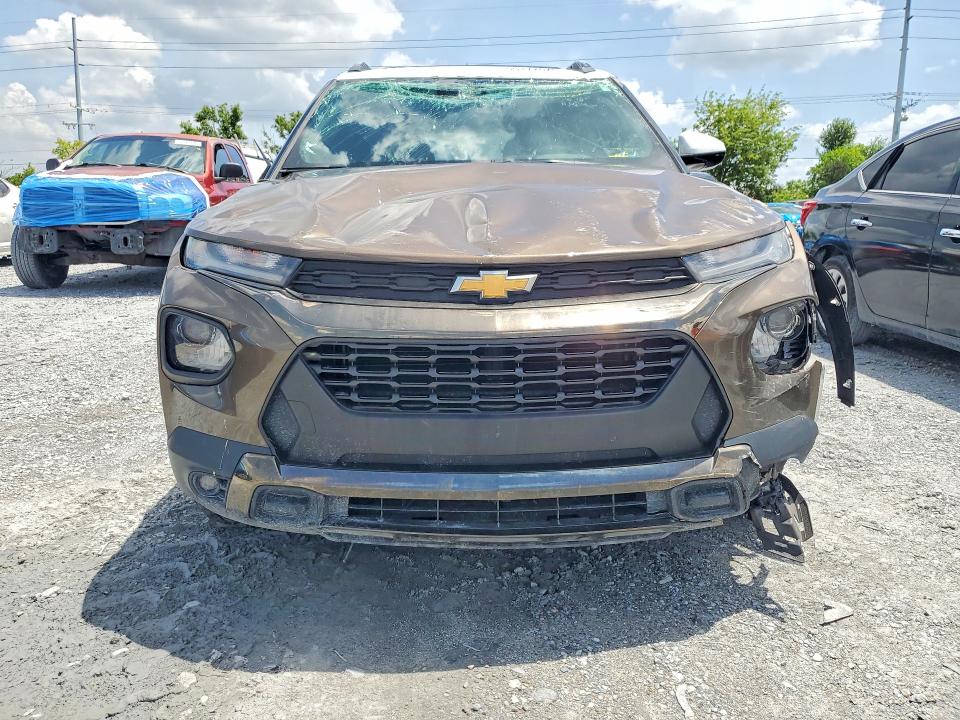 2021 Chevrolet Trailblazer VIN KL79MSSL8MB124748 COPART salvage auction — ROLLOVER, Pa - Certificate Of Salvage, sold $2,000 on 2026-07-07 (photo 5)