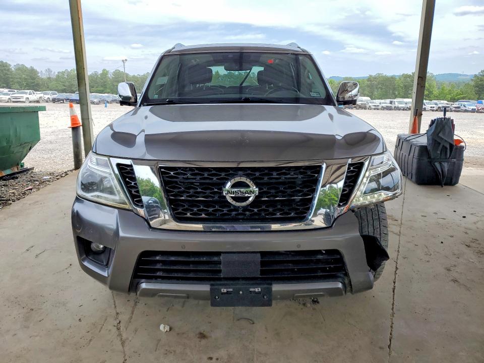 2020 Nissan Armada VIN JN8AY2ND5L9108283 COPART salvage auction — FRONT END, Mi - Certificate Of Title, sold $8,600 on 2026-07-28 (photo 5)