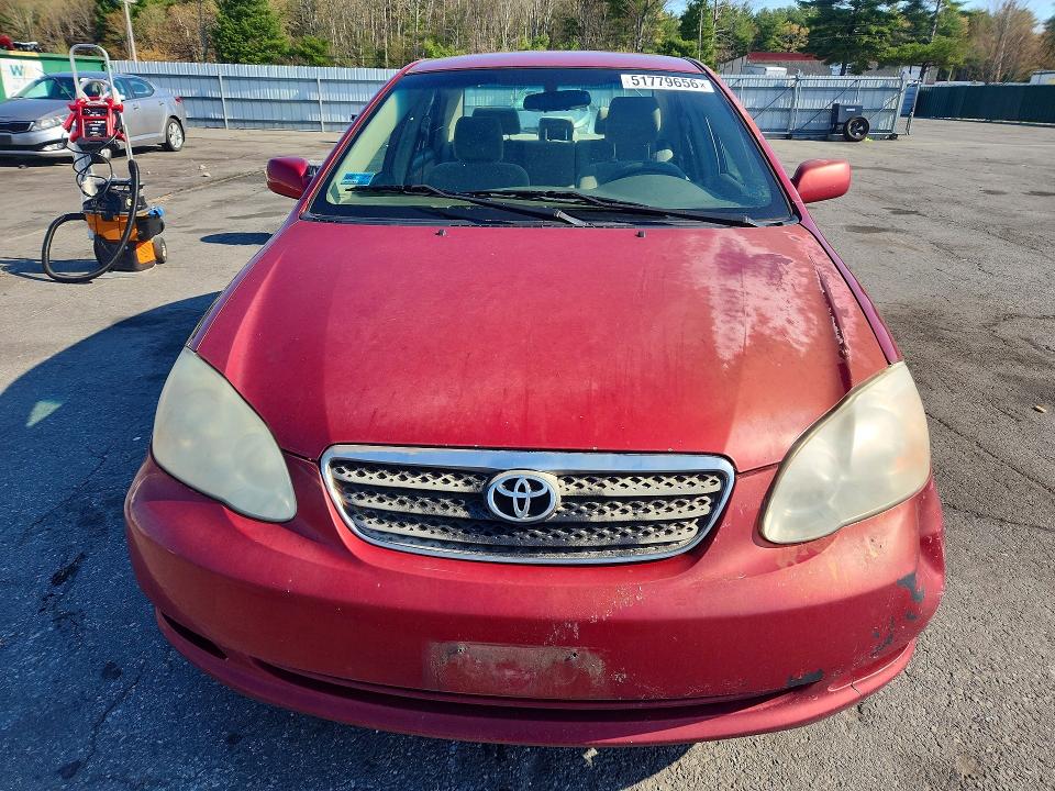 2007 Toyota Corolla VIN JTDBR32E570126874 COPART salvage auction — FRONT END, Ri - Salvage Certificate Of Title, sold $1,150 on 2026-07-07 (photo 5)