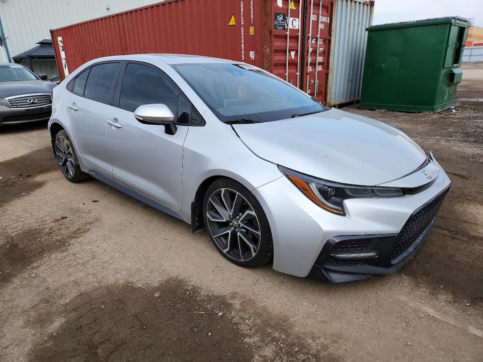 2020 Toyota Corolla VIN 5YFB4RBE6LP021598 COPART salvage auction — FRONT END, On - Permit Salvage, sold $3,500 on 2026-07-21 (photo 4)