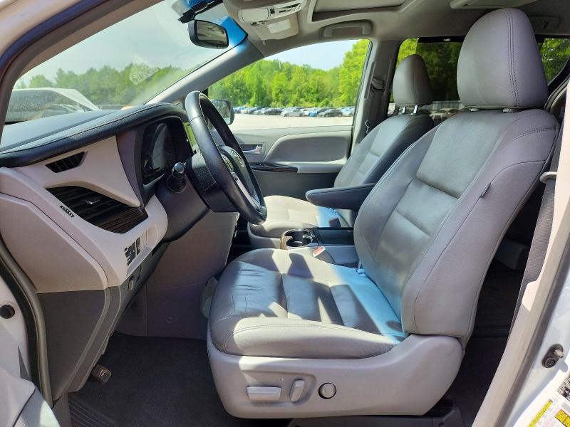 2017 Toyota Sienna VIN 5TDDZ3DC2HS150827 COPART salvage auction — FRONT END, Ma - Cert Of Title-Salvage, sold $2,350 on 2026-07-16 (photo 7)