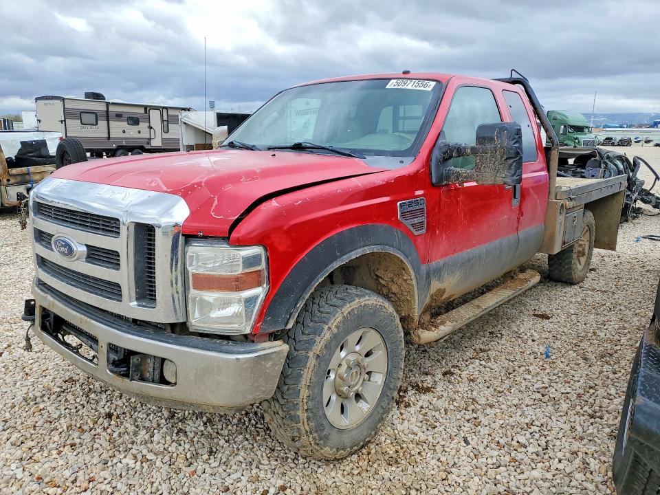 2008 Ford F250 VIN 1FTSX21R88EA20010 COPART salvage auction — FRONT END, Wy - Certificate Of Title, sold $1,100 on 2026-07-29 (photo 1)