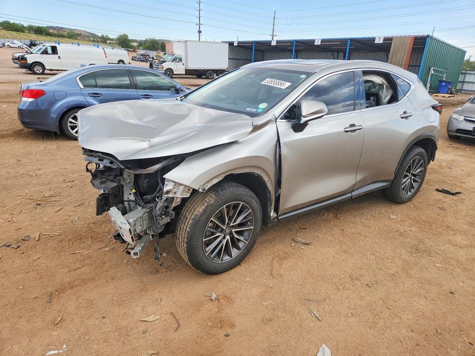 2022 Lexus VIN JTJGGCEZ8N5002010 COPART salvage auction — FRONT END, Co - Salvage Title, sold $8,200 on 2026-07-13 (photo 1)