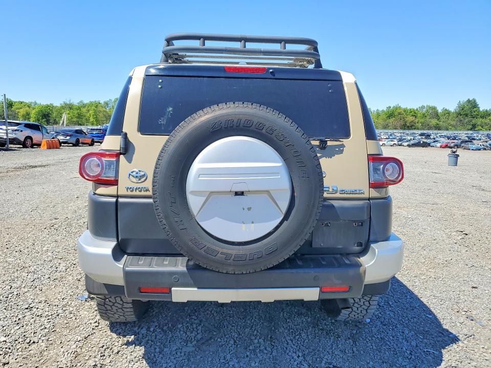 2012 Toyota Fj cruiser VIN JTEBU4BF0CK148658 COPART salvage auction — SIDE, Nj - Cert Of Title-Salvage, sold $15,000 on 2026-07-02 (photo 6)