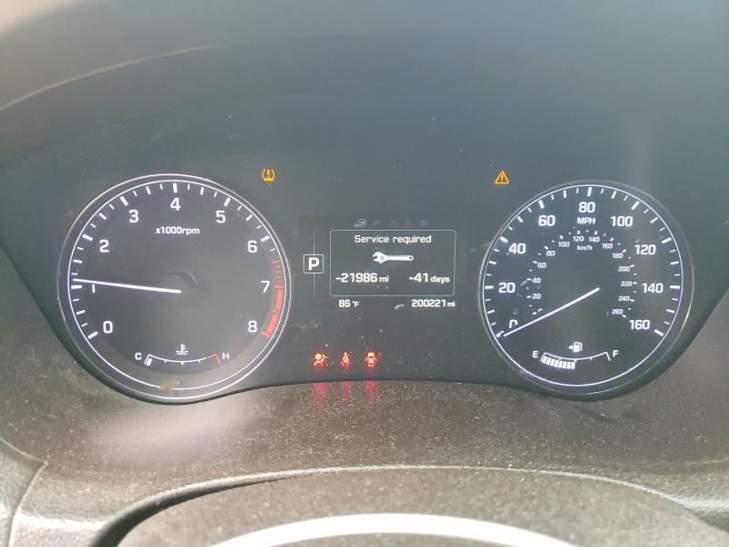 2015 Hyundai VIN KMHGN4JE2FU097166 COPART salvage auction — FRONT END, Va - Non-Repairable Certificate, sold $400 on 2026-07-17 (photo 9)