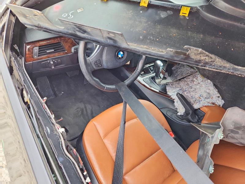 2013 BMW 3er VIN WBADW7C57DE732373 COPART salvage auction — FRONT END, Ga - Cert Of Title-Salvage, sold $2,100 on 2026-07-08 (photo 8)